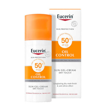 Eucerin sunblock 50+ for oily skin control ( New Formula )