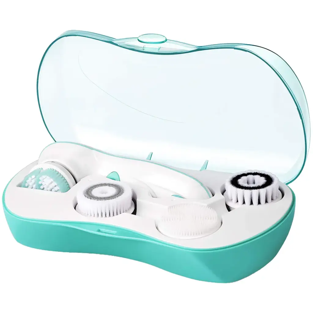 Porodo Lifestyle 4 in 1 Facial Cleansing Brush - White