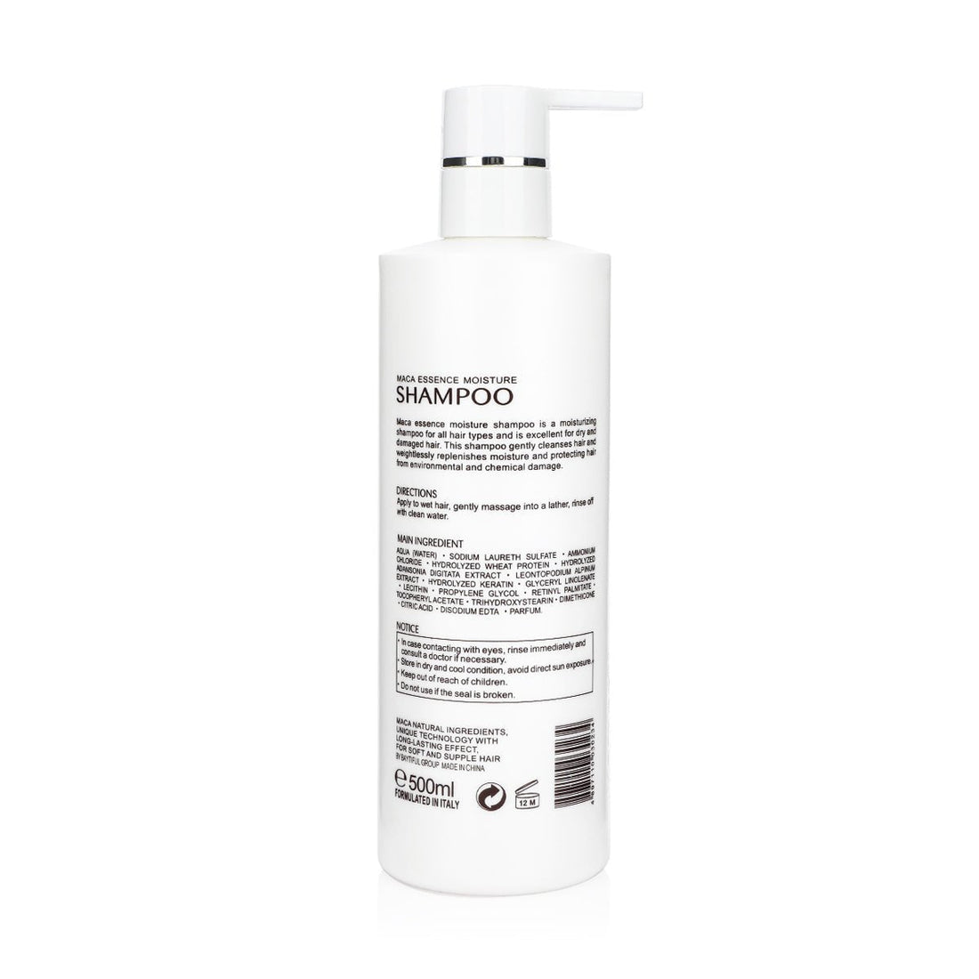 KARSEELL Maca Essence Moisture Shampoo for Dry, Damaged Hair